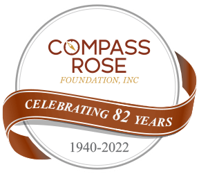 Compass Rose 81 Years Logo